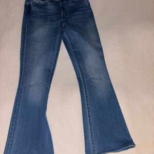 MOTHER DESIGNER Classic Bootcut Jeans (Hemmed)